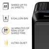 Powershred® LX22M Micro Cut Shredder (Black) 